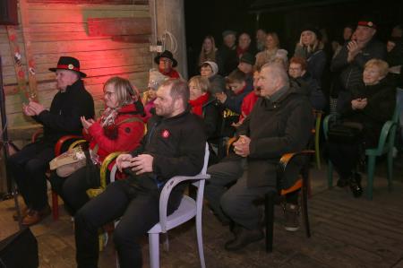 Otvoritev Razstave in pustni podcast 21 Foto Ljubo Vukelič